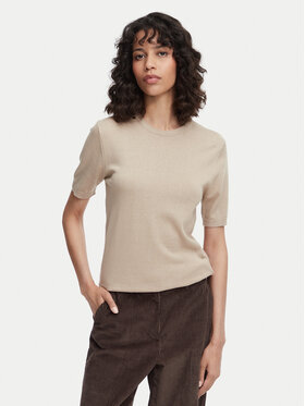 Beverly Hills Polo Club Beverly Hills Polo Club Majica P-SS26W-M6564-0132 Bež Regular Fit