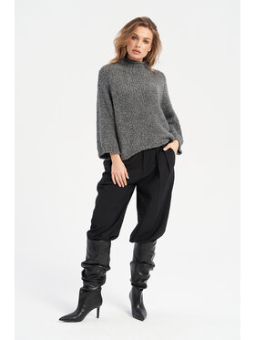 lemoniade lemoniade Sweter LS442 Szary Oversize