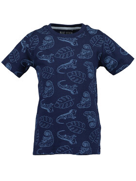 Blue Seven Blue Seven Marškinėliai 802276 X Tamsiai mėlyna Regular Fit