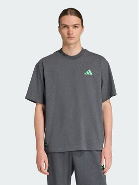 adidas adidas T-Shirt 147255 Szary Loose Fit