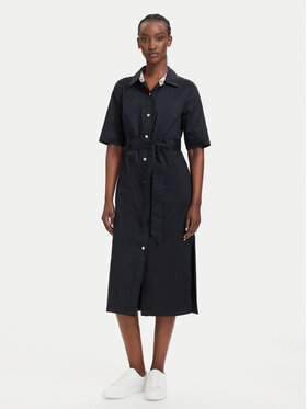 Barbour Barbour Košilové šaty Sloane LDR0981NY99 Tmavomodrá Regular Fit