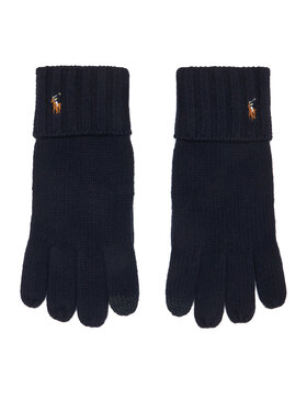 Polo Ralph Lauren Polo Ralph Lauren Pirštinės 449793457003 Tamsiai mėlyna