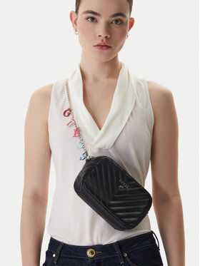 Guess Guess Дамска чанта Camera Bag J4GZ23 WFZL0 Черен
