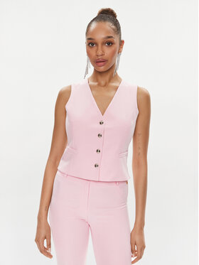 Maryley Maryley Жилет 24EB128/43OR Рожевий Regular Fit