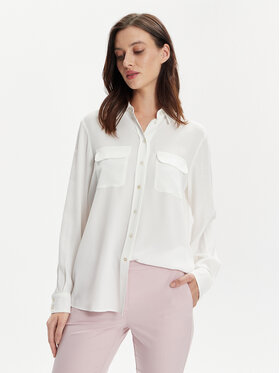 Marella Marella Cămașă Ferrara 2413111071 Alb Regular Fit