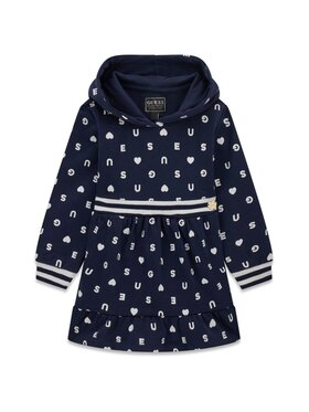 Guess Kids Guess Kids Každodenní šaty 184850 Modrá Classic Fit