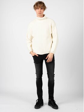 Antony Morato Antony Morato Sweter MMSW01034-YA400119 Écru Oversize