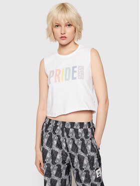 Vans Vans Bluse Pride Muscle VN0A5EUA Weiß Relaxed Fit