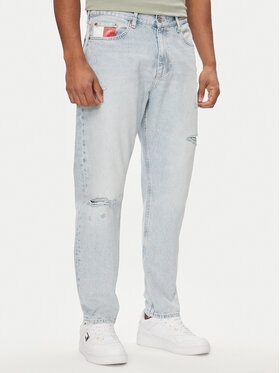 Tommy Jeans Tommy Jeans Blugi Isaac DM0DM18724 Albastru Relaxed Fit