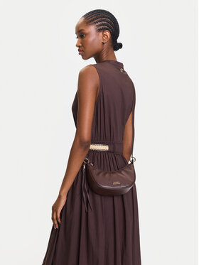 Tommy Hilfiger Tommy Hilfiger Τσάντα Moon Leather Mini Crossover AW0AW17466 Καφέ