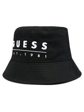 Guess Guess Šešir Bucket Nola Headwear AM5016 COT01 Crna