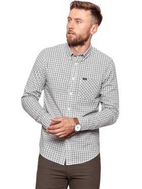 Lee Lee Camicia BUTTON DOWN Nero Regular Fit