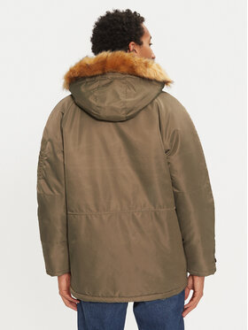 Guess Parka M4BL22 WG932 Khaki Regular Fit