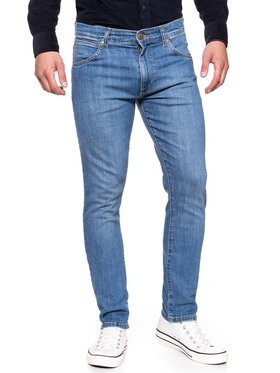 Wrangler Wrangler Jeansy LARSTON Niebieski Slim Fit