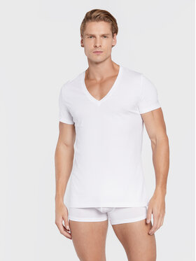 HOM Apatiniai marškinėliai Supreme 401331 Balta Regular Fit