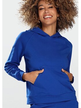 DKaren Sport DKaren Sport Bluza Seattle Niebieski Classic Fit