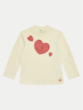 United Colors Of Benetton United Colors Of Benetton Majica 3AOUG10H3 Bež Regular Fit