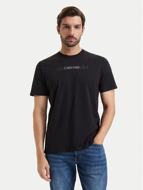 Calvin Klein Calvin Klein T-krekls LV04LH802G Melns Regular Fit