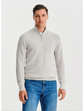 Pako Lorente Pako Lorente Sweter P25WF-2X-010 Szary Classic Fit