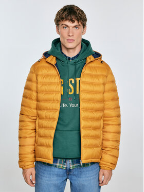 BIG STAR BIG STAR Kurtka zimowa ACARF Żółty Basic Fit