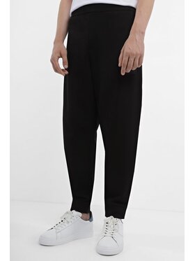 Armani Exchange Armani Exchange Teplákové kalhoty 6RZPLM ZJ4XZ 1200 Černá Regular Fit