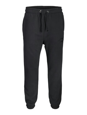 Jack & Jones Jack & Jones Spodnji del trenirke Kane Bleecker 12287165 Črna Relaxed Fit