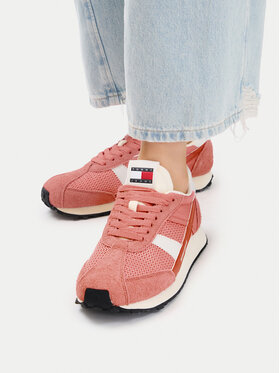 Tommy Jeans Tommy Jeans Сникърси Tjw Retro Runner Archive EN0EN03013 Розов