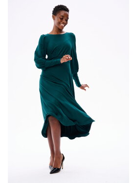 blue shadow blue shadow Sukienka Zendaya Zielony Regular Fit