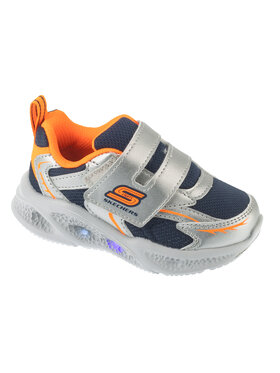 Skechers Skechers Superge Meteor-Lights - Glow Spike Srebrna
