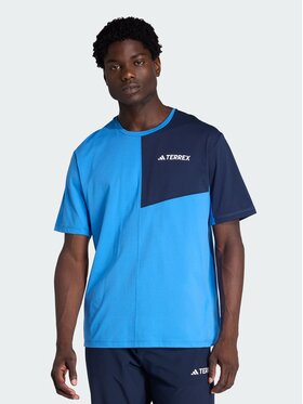 adidas adidas Koszulka techniczna Terrex Multi Climacool Tee Błękitny Regular Fit