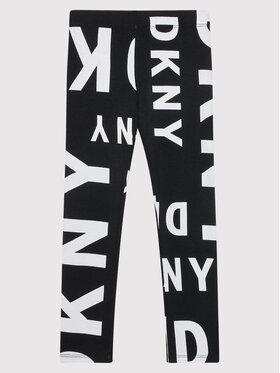 DKNY DKNY Leggings D34A28 M Crna Slim Fit