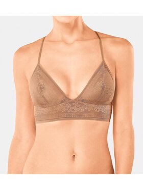 Triumph Triumph Biustonosz sloggi Zero Lace Bralette Beżowy