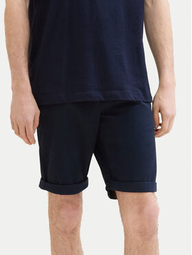 Tom Tailor Tom Tailor Stoffshorts 1040227 Dunkelblau Slim Fit
