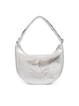 adidas adidas Torbica Adicolor Half Crescent Bag Metallic Pu KR1562 Srebrna