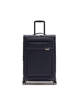 Samsonite Samsonite Średnia Materiałowa Walizka Airea 133625-1247-1CNU Granatowy