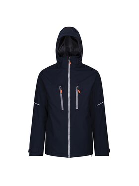 Regatta Regatta Kurtka przeciwdeszczowa X-Pro Marauder III Granatowy Long Fit