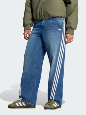 adidas adidas Jeansy 171193 Niebieski Loose Fit