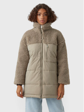 Vero Moda Vero Moda Zimné bundy Edith 10267692 Béžová Relaxed Fit