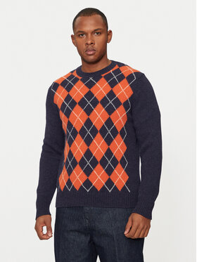 United Colors Of Benetton United Colors Of Benetton Pullover 103MK1088 Dunkelblau Regular Fit