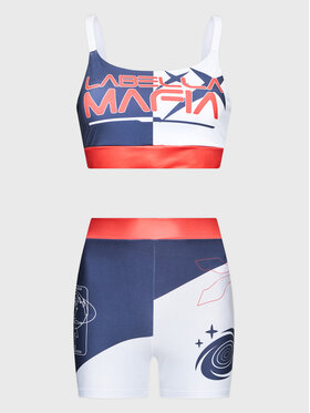LaBellaMafia LaBellaMafia Комплект топ и панталонки 25532 Цветен Slim Fit