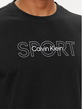 Calvin Klein Performance T-shirt Graphic 00GMS4K169 Crna Regular Fit