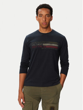 Aeronautica Militare Aeronautica Militare Hosszú ujjú 262TS2571UJ00641 Sötétkék Regular Fit