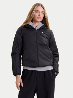 Puma Puma Demisezoninė striukė Ess 688383 01 Juoda Regular Fit