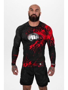 PITBULL PITBULL Longsleeve Blood Dog II Czarny Slim Fit