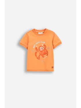 Coccodrillo Coccodrillo T-Shirt WC5143201SBN-006 Pomarańczowy Regular Fit
