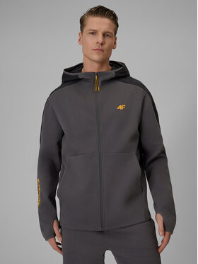 4F 4F Bluza CITY Szary Regular Fit