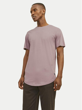Jack&Jones Jack&Jones T-shirt Jjenoa 12113648 Ružičasta Long Line Fit
