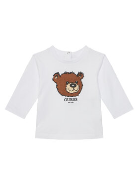 Guess Guess Блузка I5YI02 K8HM4 Білий Regular Fit