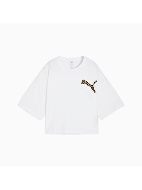 Puma Puma T-Shirt 632337 Biały Regular Fit