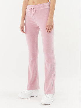 2005 2005 Pantalon jogging Velour Sweats Rose Straight Fit